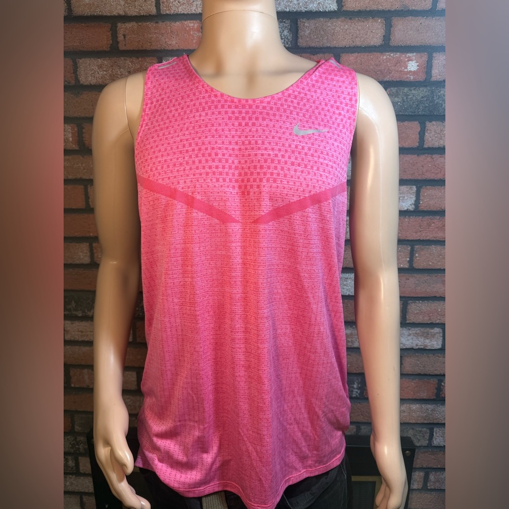 Nike Dri-FIT ADV TechKnit Ultra Running Racing Tank Top DM4751 629 XL-T Pink